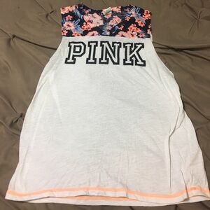 PINK floral tank